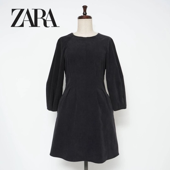 Zara Dresses & Skirts - Zara Knit Midi Corduroy Dress